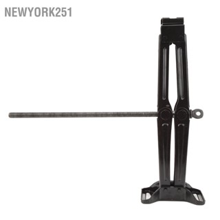 Newyork251 Scissor Jack 3T Load Capacity ความพยายามในการก่อสร้างเหล็กช่วยประหยัดแจ็คยกแบบพกพาสำหรับรถ SUV รถออฟโรด