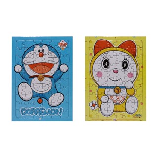 Jigsaw Puzzle ตัวต่อจิ๊กซอว์ 60 ชิ้น ขนาด S Doraemon Tray Toy Board Variant ภาพโดราเอมอนพร้อมถาดรอง สินค้าลิขสิทธิ์ ข...