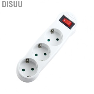 Disuu 3 Outlet  Multi Plug Splitter Electrical for Travel Business Trip German Standard