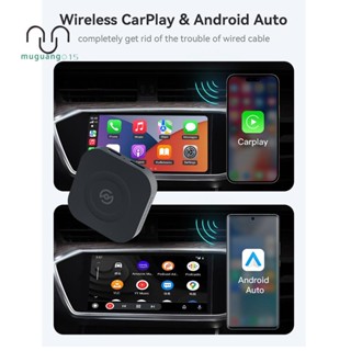 อะแดปเตอร์ไร้สาย เครื่องเล่นเพลง CarPlay Ai Box Mini Android 11.0 WIFI Audio Netflix Music&amp;MV สําหรับรถยนต์ 1 ชุด