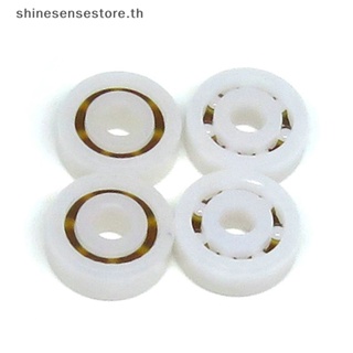 Shine ตลับลูกปืนพลาสติก POM ทนความร้อน ทนต่อการกัดกร่อน คุณภาพสูง 8 ม.*22 มม. 10 ชิ้น