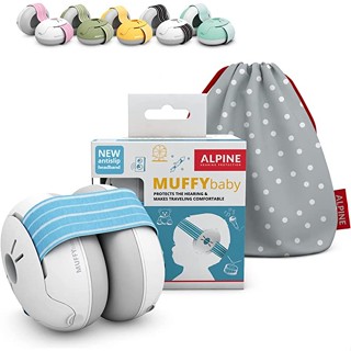 Alpine Muffy ที่ปิดหู ป้องกันเสียงรบกวน สําหรับเด็กทารก และเด็กวัยหัดเดิน 36 เดือน