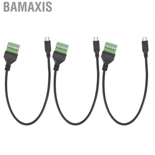 Bamaxis Micro USB 5 Pin Male To Screw Small In Size Convenient Use Solderless