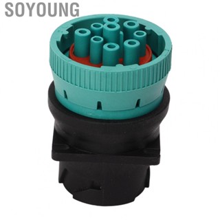 Soyoung J1939 II Adapter  Wearproof 9 Pin Truck Diagnostic Port for Nexiq Data Link