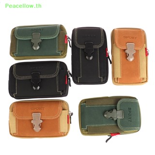 Peacellow กระเป๋าคาดเอว หนัง PU อเนกประสงค์ สําหรับใส่โทรศัพท์มือถือ