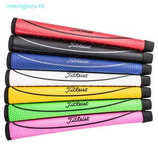 Remitglory ด้ามจับไม้กอล์ฟ หนัง PU สีดํา คุณภาพสูง