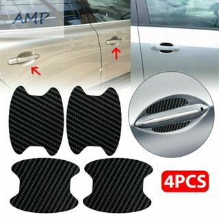 ⚡NEW 8⚡Handle Stickers Anti-scratch Black Car Door Handle Film Stickers Parts