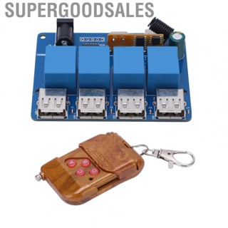 Supergoodsales Power Supply Module  DC2.1 Type C Input Simple Installation 4 Channel for Equipment