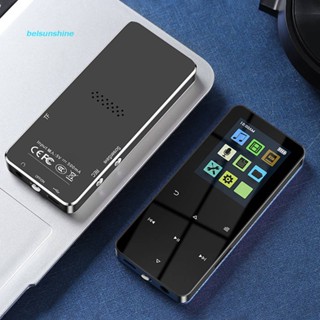 บลูทูธ 5.0 1.8 นิ้ว TFT Music Walkman USB 2.0 แจ็ค 3.5 มม. ปิดเสียง วิดีโอ Walkman พร้อม E-book บันทึกในตัว