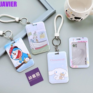 JAVIER กระเป๋าใส่บัตร พวงกุญแจ ลายการ์ตูน Tom And Jerry Minnie Bear น่ารัก สําหรับผู้หญิง