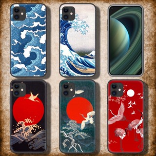 เคสโทรศัพท์ TPU แบบนิ่ม ลาย C237 The Great Wave off Kanagawa สําหรับ iPhone 6 6S 7 8 Plus XR XS Max