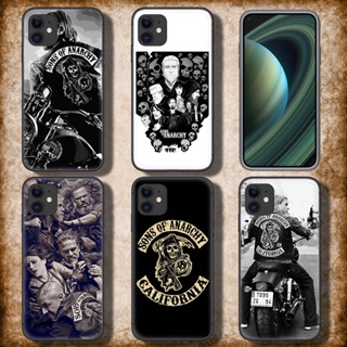 เคสโทรศัพท์ TPU แบบนิ่ม ลาย P292 sons of anarchy season 7 สําหรับ iPhone SE 2020 12 Mini 13 Pro Max