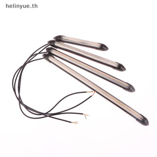 Helinyue ใหม่ แถบไฟเลี้ยว LED 12V 1 คู่ สําหรับรถยนต์