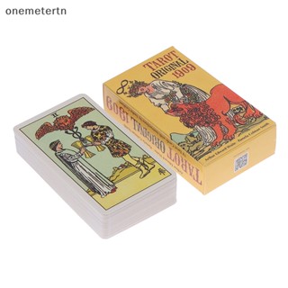 Oyr Tarot Original 1909 การ์ดดาดฟ้า 1909 Rider Waite Smith Tarot Board Game Divination N