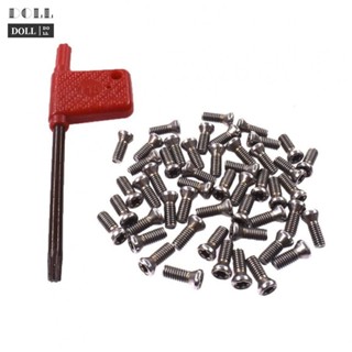 ⭐READY STOCK ⭐50pcs M3 x 8mm Insert Torx Screw for Carbide Inserts Lathe Tool &amp; Screwdriver