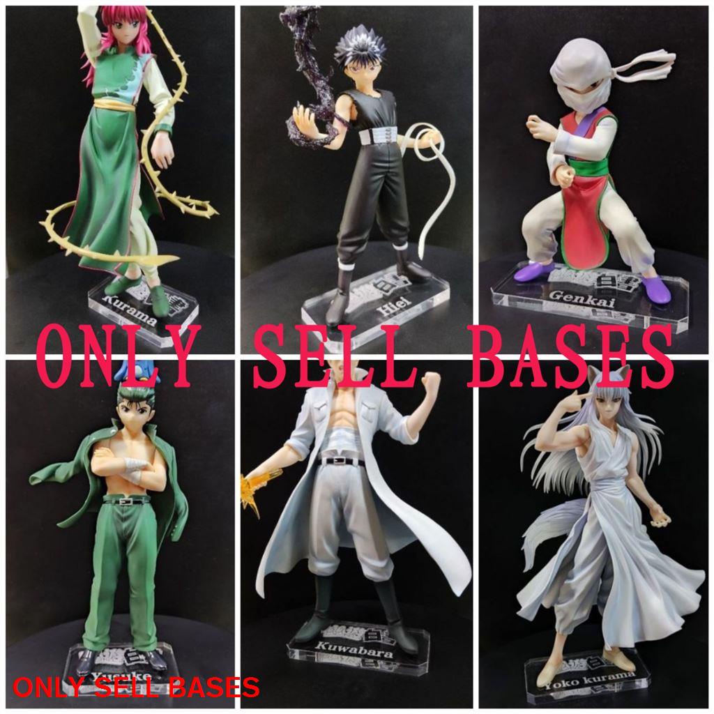 ฐานอะคริลิคใส สําหรับ YuYu Hakusho GENKAI HIEI KUWABARA YUSUKE KURAMA YOKO KURAMA