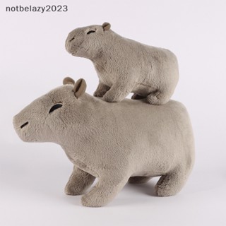 [notbelazy] Capybara ตุ๊กตาสัตว์จําลอง ผ้าฝ้าย PP ของขวัญวันเกิด สําหรับเด็ก [TH]