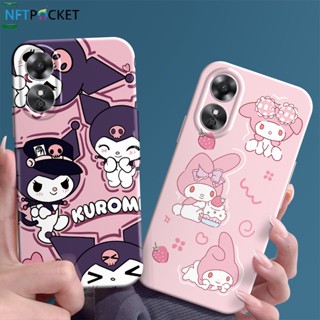 เคสโทรศัพท์มือถือแบบแข็ง หนา กันกระแทก ลาย Kuromi Melody สําหรับ OPPO A15 A35 A15S A31 A8 A78 A58 A93 A92S A55 A9 A17 A57 Find X3 Lite X5 R15 R17 F9 F11 Reno 5 6 7 8 Pro 4G 5G