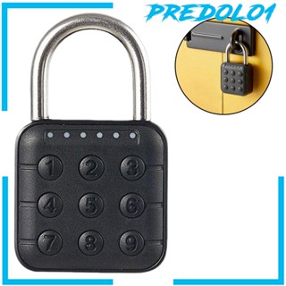 [Predolo1] กุญแจรหัสผ่านอิเล็กทรอนิกส์ 6 หลัก สําหรับยิม ล็อกเกอร์ กระเป๋าเดินทาง