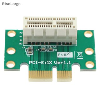 [RiseLarge] อะแดปเตอร์การ์ดไรเซอร์แปลง PCI-E PCI Express X1 PCI E PCIE X1 เป็น X1 90 องศา สําหรับเซิร์ฟเวอร์ 1U