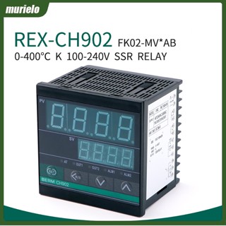 Cod เทอร์โมสตัทอัจฉริยะ ควบคุมอุณหภูมิ REX-CH902FK02-MV*AB 100-240VAC 0-400 องศา CH