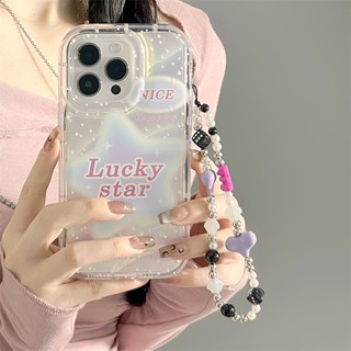 [พร้อมส่ง] เคสโทรศัพท์มือถือ พร้อมสายคล้องมือ สําหรับ Apple iPhone 15 14 13 12 11 PROMAX XS XR XSMAX SE2020 6 7 8PLUS MINI