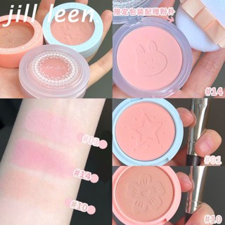 Jill LEEN บลัชออน ไฮไลท์ เนื้อแมตต์ สีม่วงธรรมชาติ