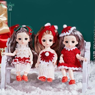 NICKOLAS ตุ๊กตาฟิกเกอร์ Kawaii Girls Princess Munecas ขนาดเล็ก DIY ของเล่นสําหรับเด็ก