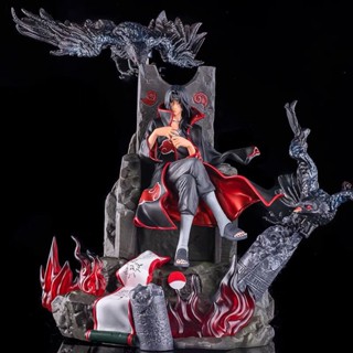 [New product in stock] Naruto hand-made large GK yuzhibo skunk Crow Palace throne reincarnation statue Model Male gift QYCN