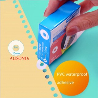 ALISOND1 สติกเกอร์ ทรงกลม ลายใบไม้ ขนาด 15 มม. สําหรับติดตกแต่งเครื่องเขียนนักเรียน