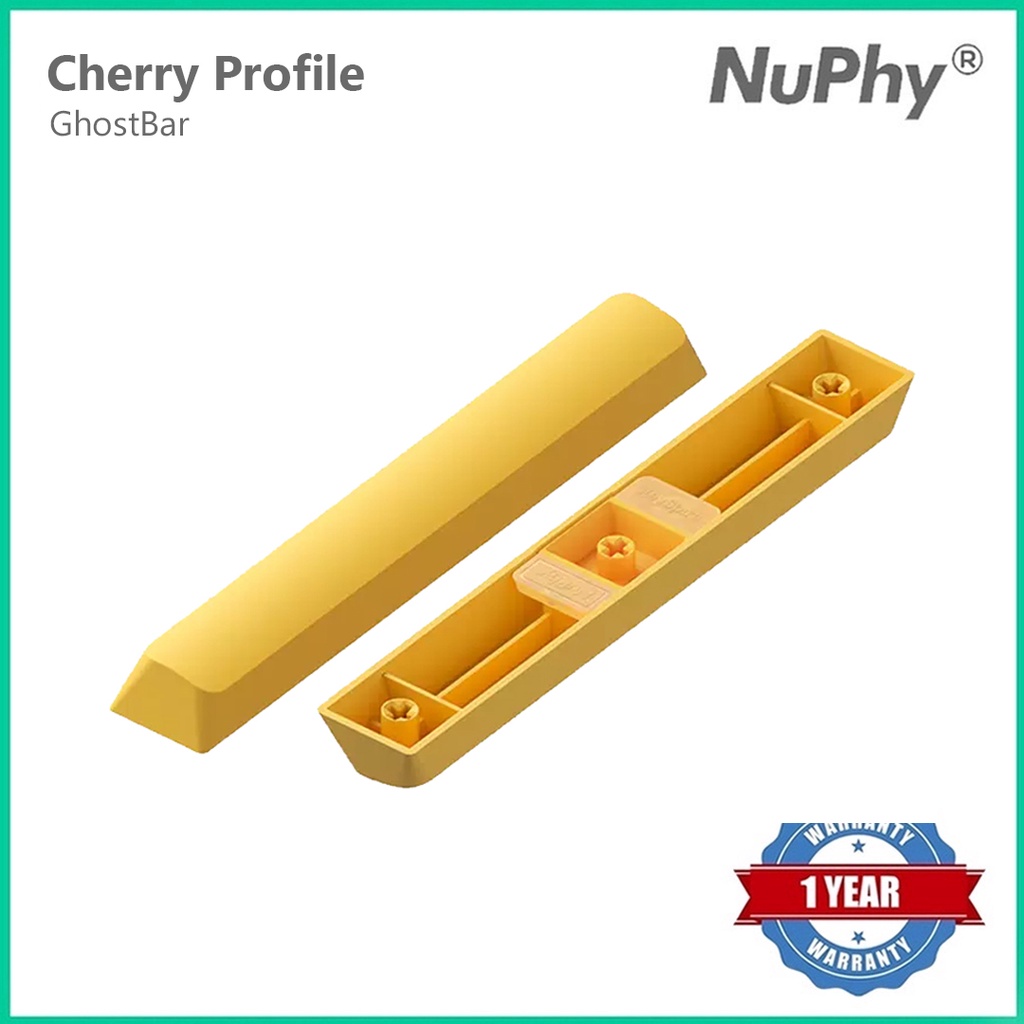 NuPhy KeyTok GhostBar ปุ่มกด PBT Cherry แบบยิงคู่