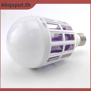 2 in 1 หลอดไฟ LED E27 15W ป้องกันยุง และแมลง THK2