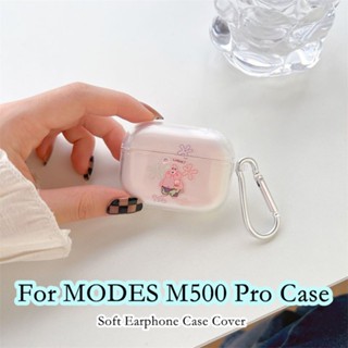 【ของแท้】เคสหูฟัง แบบนิ่ม ลายการ์ตูนมินิมอล สําหรับ MODES M500 Pro MODES M500 Pro