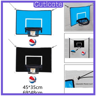 [CUTICATE] ของเล่นห่วงบาสเก็ตบอล แบบเปลี่ยน สําหรับแทรมโพลีน