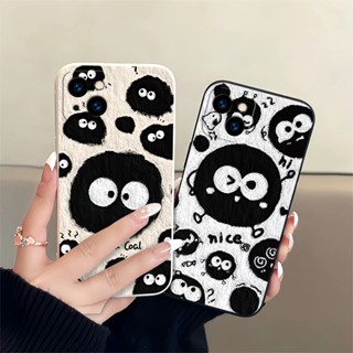 เคสโทรศัพท์มือถือ ซิลิโคนนุ่ม ลายลูกบอลถ่านหินน่ารัก สําหรับ OPPO Realme C35 C33 C31 C30S C30 C25S C25 C21Y C21 C20 C17 Realme 8 8 9 10 Pro 8i 9 9i 9 10 Pro 9 10Pro+ 4G 5G