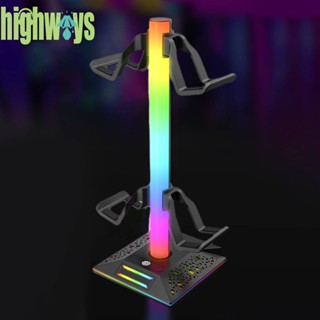 ขาตั้งหูฟัง RGB ควบคุมแบบสัมผัส เรืองแสง สําหรับหูฟังทั่วไป [highways.th]