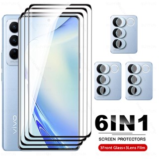 กระจกนิรภัยกันรอยหน้าจอ 3D สําหรับ Vivo V27 Pro 5G Vavo V27Pro Vovi V 27 VivoV27 VivoV27Pro