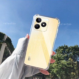 เคสโทรศัพท์มือถือ TPU ใส กันกระแทก ป้องกันเลนส์กล้อง สําหรับ Realme C53 Narzo N53 C 53 RealmeC53 NarzoN53 4G 2023