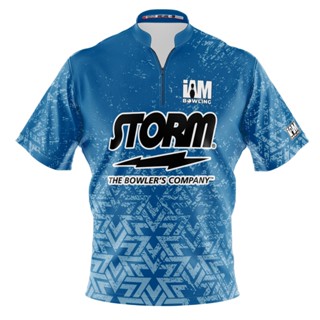 Storm DS เสื้อโปโล แขนสั้น พิมพ์ลายโบว์ลิ่ง 2118-ST 3D