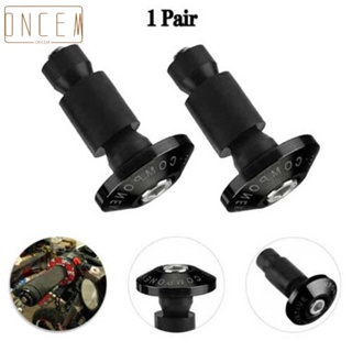 【ONCEMOREAGAIN】Bar Ends Handlebar Replacement 2Pcs 7/8" Aluminum Glue CNC Motorcycle