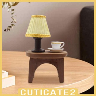 [Cuticate2] โคมไฟตั้งโต๊ะเรซิ่น รูปปั้นศิลปะแอปสแตรกท์ สําหรับตกแต่งบ้าน ห้องครัว ตู้ วันหยุด