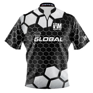 เสื้อโปโล 3D 900 Global DS Bowling Jersey 1549-9G สําหรับผู้ชาย