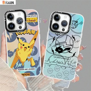 เคสมือถือ ลายการ์ตูนปิกาจู ไล่โทนสี กันกระแทก สําหรับ Infinix Hot 30i Hot 12 Play Smart 7 Smart 6 Smart 5 Hot 20s Hot 11 Play Hot 10 Play Hot 10 Lite