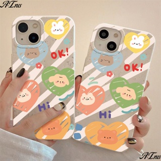 เคสโทรศัพท์มือถือ แบบนิ่ม กันกระแทก ลายดอกไม้ และสัตว์ สําหรับ Apple Iphone 11 128p 7 14pro 13 max RNJZ