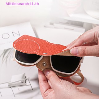 Alittlesearch11 เคสกระเป๋าหนัง PU สําหรับใส่แว่นตากันแดด 1 ชิ้น