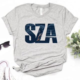 Sza เสื้อท็อป ฮาราจูกุ มังงะ สตรีท ตลก สําหรับผู้หญิง