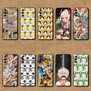 เคสโทรศัพท์มือถือ ซิลิโคนนุ่ม ลายการ์ตูนวันพีซ สําหรับ Samsung galaxy S21 5G S30 S21 Fe Plus