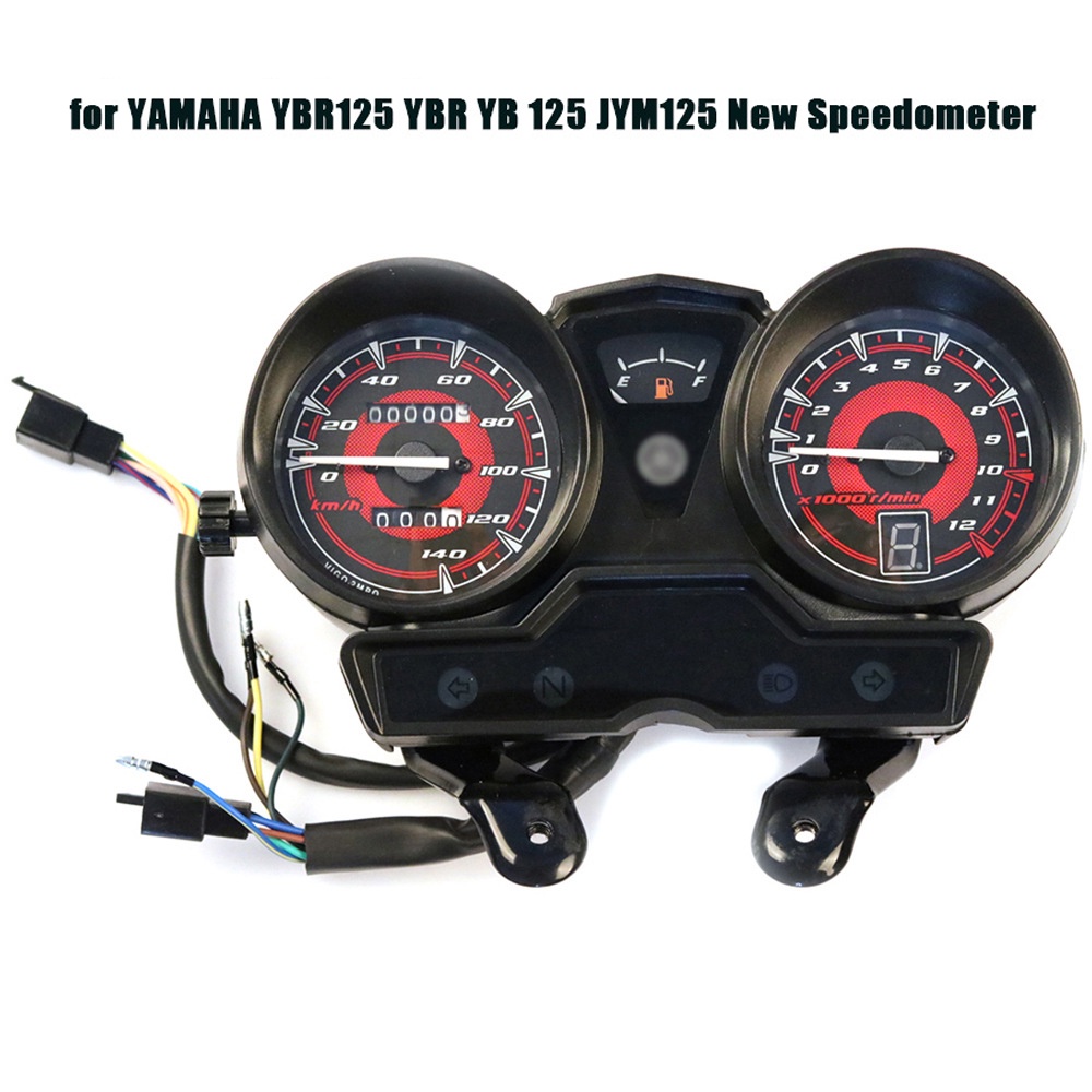 เครื่องวัดวามเร็วรถจักรยานยนต์สําหรับ YAMAHA YBR125 YBR YB 125 JYM125 ใหม่ Speedometer Meter Gauge M