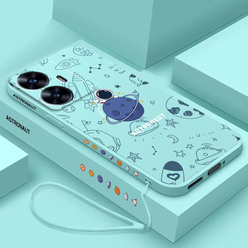 Realme C55 / C53 เคสซิลิโคนโทรศัพท์ เหมาะสําหรับเคสโทรศัพท์ Realme C53 Nasa SSGS