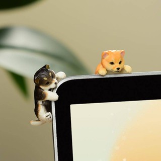 Cute Little Shiba Inu Dog Cat Keeper Kaxing Cartoon Desk Cute Display Flower Pot Phone Case Decoration 8aDz